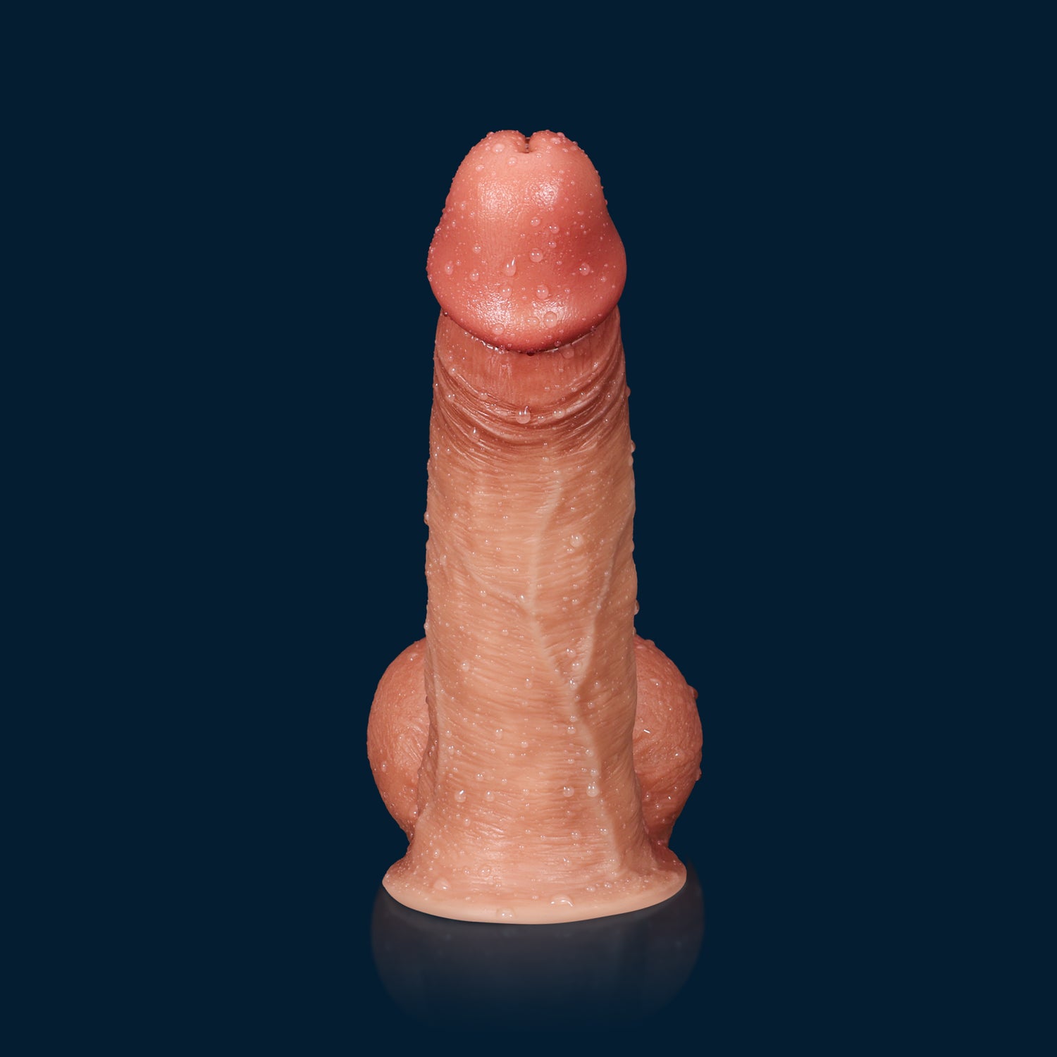 James 6 Inch Realistic Silicone Suction Cup Thick Dildo | Tan